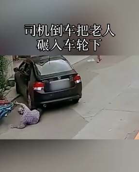 老奶奶被司机碾压车底 热心民众合力抬车救人