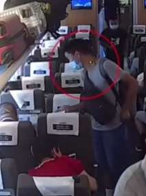 男子高铁霸坐还挥拳打人被行拘五天 网友：有点少！