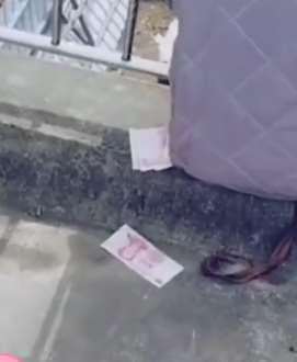 女子晒床垫发现老公私房钱 网友：全网最惨老公！