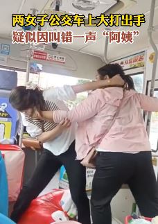 云南楚雄2女子疑因称呼问题公交车上互殴