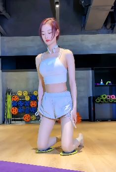 厦门小姐姐「倩倩」分享日常锻炼身体vlog 网友:运动做的不错
