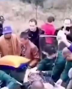 出租车司机坠下130米山崖奇迹生还