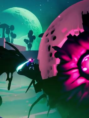 3D游戏「太阳灰国」预告片，在唯美外星世界激战怪兽！