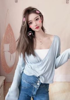 抖音美女「小童童吖」这身打扮怎么样?你会给她点个赞吗?