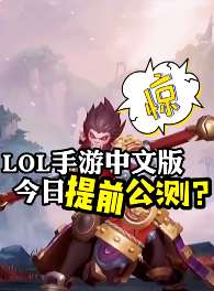LOL手游中文版上线,台服or国际服你咋选?