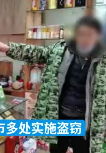 男子一次盗窃不过瘾，二次返回再盗被抓现行