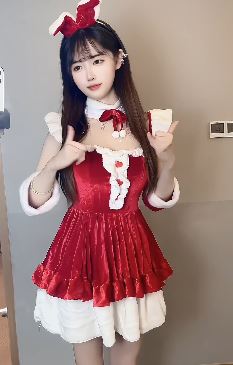 宁波小姐姐「小公举」穿圣诞装跳圣诞手势舞  网友:为何我对你如此着迷