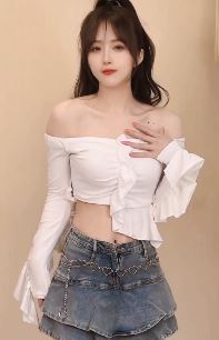 性感辣妹「陈雅汐丫」小姐姐抹胸+短裙+白丝出镜,挑战噔噔噔噔舞蹈!