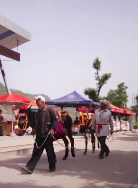 7旬老农壶口瀑布做起稳赚不赔好生意