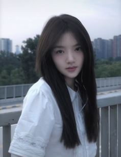 演员任敏甜美穿搭分享户外随拍，回头杀简直太美了！