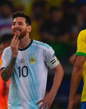 梅西也无力！美洲杯半决赛巴西2-0胜阿根廷