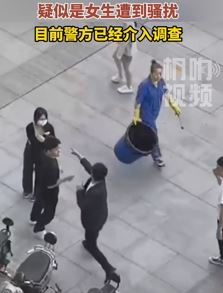 湖北大学一女生疑遭社会人员骚扰 男友与对方起冲突