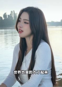 网红歌手金钰晨小河边翻唱《再度重相逢》，有心的人自会重相逢！