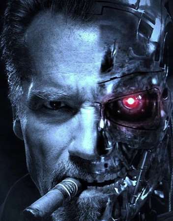 动作片《终结者6》预告，施瓦辛格宝刀未老！