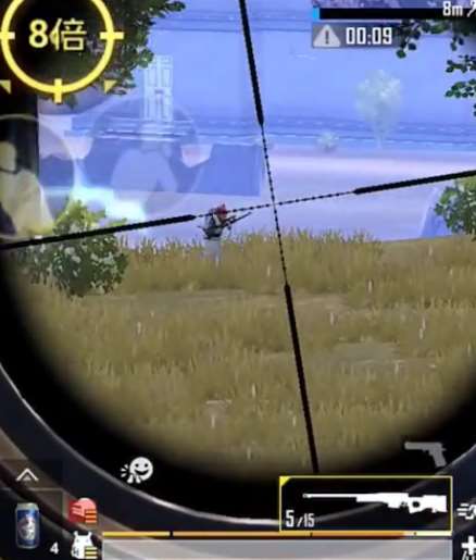 这简直神枪手，吃鸡中连狙好几人，这感觉神了！