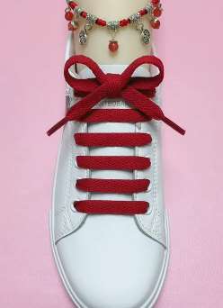 一字系花式鞋带 鞋带这么系太好看了！