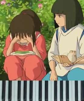 分享一首《千与千寻》片尾曲的钢琴伴奏,好听到cry!