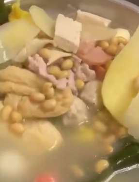 龙骨汤烫菜吃过吗？一道出名的贵阳小吃！