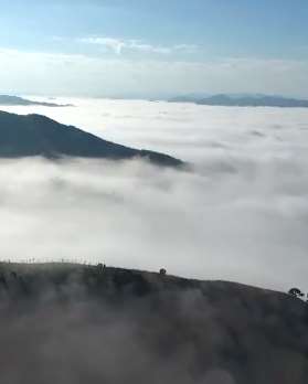 云南江城现绝美云海景观宛若人间仙境