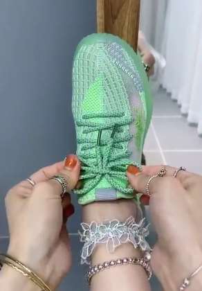 花式系鞋带，这种系法让鞋子更美观！