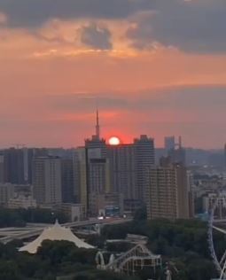 2021郑州最美夕阳全纪录