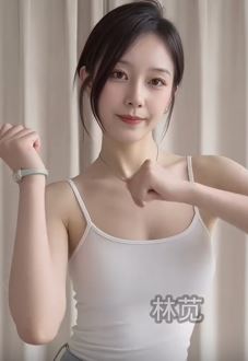 迷人小姐姐「林苋」穿吊带居家浅跳，好身材一览无余！