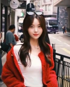 韩国小姐姐「金智敏」潮流穿搭分享街头随拍，甜美又可爱！