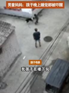 网曝河南项城一9岁男孩被男子放狗扑咬