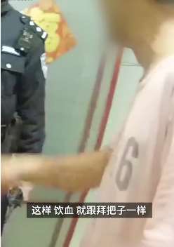 吉林2男子借酒劲割腕结拜，一人割太深血流不止报警求助