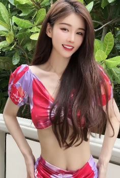 甜美小姐姐「米叮」清凉穿搭秀身材 网友:没见过这么漂亮的