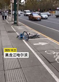 天气转冷，哈尔滨共享单车将回收"冬眠"