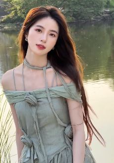 气质小姐姐「水冰月」新中式风格穿搭户外随拍  网友:第一眼就爱了