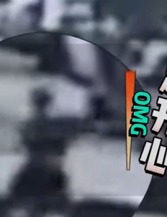 海口一男子深夜盗窃成功后得意跳舞被拍下