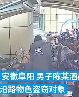 男子没钱买酒偷盗电动车被抓