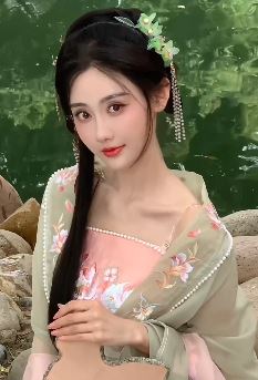 气质小姐姐「曹赛亚」古风穿搭户外随拍,配文:山有木兮木有枝 心悦君兮君不知