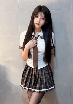小飞棍来咯,可爱的「诺一萌」小姐姐演绎纯情女高 网友:就是我喜欢的那一款!
