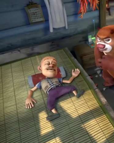 光头强得了狂躁症？熊大熊二能治好他吗？