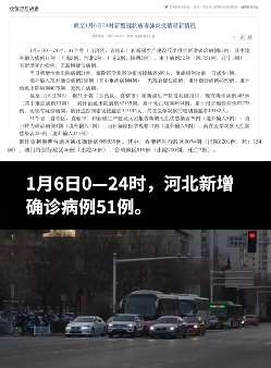 河北新增确诊病例51例，石家庄藁城区3干部被问责
