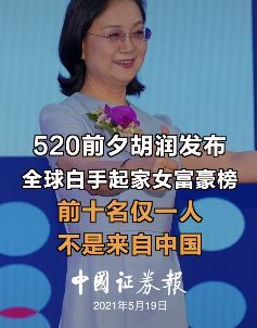 全球白手起家女富豪榜发布