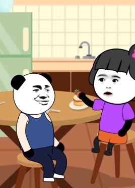 搞笑动漫:钢铁直男相亲记,看来注定要孤独一生了!