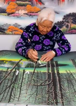 109岁老寿星的养生与艺术生涯