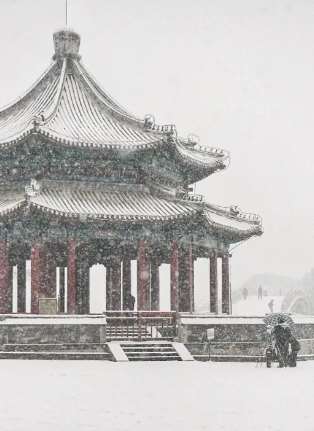 北京迎今冬第二次降雪，邀你共赏颐和园雪景！