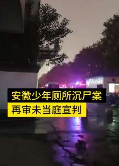 安徽少年沉尸公厕案再审未宣判，被告人10年5获死刑