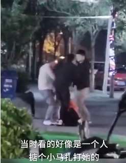 河南一女子骂男子上厕所不关门被当街暴打