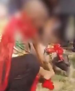 男子为博流量和猪举办婚礼