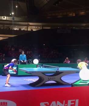 世界杯中国女乒横扫日本夺九连冠