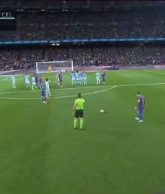 梅西西甲帽子戏法追平C罗