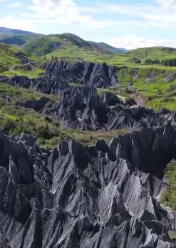 四川新晋网红打卡地墨石公园一夜走红