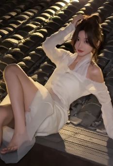 杭州小姐姐「宗蕊」穿性感白裙月光下散步 网友:美人如玉,月如霜。