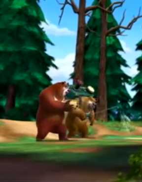 熊出没：熊大熊二得到神奇药剂，很快种出一片森林！